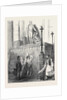 Preparations for the Funeral of the Duke of Wellington, in St. Paul's Cathedral: The Nelson Monument, 1852 by Anonymous
