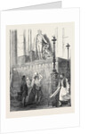 Preparations for the Funeral of the Duke of Wellington, in St. Paul's Cathedral: The Nelson Monument, 1852 by Anonymous
