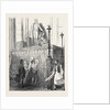 Preparations for the Funeral of the Duke of Wellington, in St. Paul's Cathedral: The Nelson Monument, 1852 by Anonymous