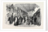 Reception of Queen Victoria at the Chester Station, 1852 by Anonymous