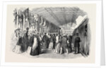 Reception of Queen Victoria at the Chester Station, 1852 by Anonymous