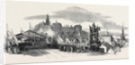 Reception of Her Majesty at the Shrewsbury Station, 1852 by Anonymous