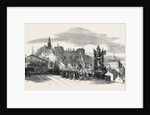Reception of Her Majesty at the Shrewsbury Station, 1852 by Anonymous