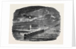 Flood on the Great Northern Railway, Between Darlington and Ferry-Hill Stations by Anonymous