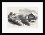 The Oxford and Birmingham Railway: The Leamington Station, 1852 by Anonymous