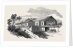 The Oxford and Birmingham Railway: The Leamington Station, 1852 by Anonymous