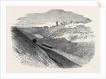 The Oxford and Birmingham Railway: Cutting at Harbury, 1852 by Anonymous