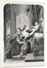 The Refuge at the Altar from a Picture by Daege, Berlin by Anonymous