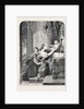 The Refuge at the Altar from a Picture by Daege, Berlin by Anonymous
