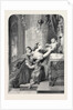 The Refuge at the Altar from a Picture by Daege, Berlin by Anonymous
