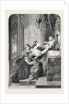 The Refuge at the Altar from a Picture by Daege, Berlin by Anonymous