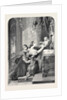 The Refuge at the Altar from a Picture by Daege, Berlin by Anonymous
