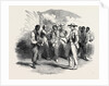 Scene from the New Drama of Uncle Tom's Cabin, at the Olympic Theatre, 1852 by Anonymous