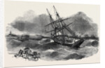 Wreck of the English Brig Hebe, in the Colombo Roads, Ceylon by Anonymous
