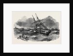 Wreck of the English Brig Hebe, in the Colombo Roads, Ceylon by Anonymous