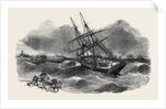 Wreck of the English Brig Hebe, in the Colombo Roads, Ceylon by Anonymous
