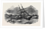 Wreck of the English Brig Hebe, in the Colombo Roads, Ceylon by Anonymous