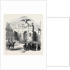 Arrival of the President of France at the Triumphal Arch, at St. Etienne, 1852 by Anonymous
