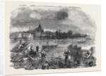 The Village of Boucharge Inundated by the Rhone, 1852 by Anonymous