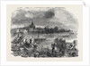 The Village of Boucharge Inundated by the Rhone, 1852 by Anonymous