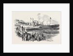 Opening of the Morayshire Railway, the Terminus at Lossiemouth, 1852 by Anonymous