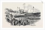 Opening of the Morayshire Railway, the Terminus at Lossiemouth, 1852 by Anonymous