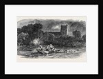 The Inundations in Worcestershire: The Inundation at Powick Ham, 1852 by Anonymous
