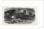 The Inundations in Worcestershire: The Inundation at Powick Ham, 1852 by Anonymous
