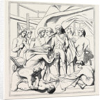 Bas Relief of the Nelson Column, Nelson Receiving the Officers' Swords after the Battle of St. Vincent by Anonymous