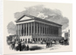 Birmingham Musical Festival, Arrival of the Company at the Town Hall, 1852 by Anonymous