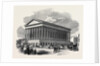 Birmingham Musical Festival, Arrival of the Company at the Town Hall, 1852 by Anonymous