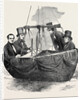 Scientific Balloon Ascent from Vauxhall Gardens, London, 1852; Mr. Nicklin, Mr. Welsh (Second from Left), Mr. Adie (Second from Right), Mr. Green by Anonymous