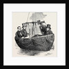 Scientific Balloon Ascent from Vauxhall Gardens, London, 1852; Mr. Nicklin, Mr. Welsh (Second from Left), Mr. Adie (Second from Right), Mr. Green by Anonymous