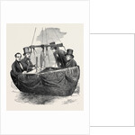 Scientific Balloon Ascent from Vauxhall Gardens, London, 1852; Mr. Nicklin, Mr. Welsh (Second from Left), Mr. Adie (Second from Right), Mr. Green by Anonymous