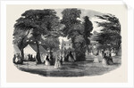Fete in the Park and Gardens of Bowood, Wiltshire, 1852 by Anonymous