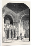 Meeting of the British Archaeological Association, Newark: Interior of Southwell Minster by Anonymous