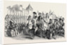 Scene from Pietro Il Grande, at the Royal Italian Opera, the Review at the Battle of Pultava by Anonymous