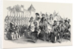 Scene from Pietro Il Grande, at the Royal Italian Opera, the Review at the Battle of Pultava by Anonymous
