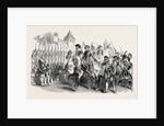Scene from Pietro Il Grande, at the Royal Italian Opera, the Review at the Battle of Pultava by Anonymous