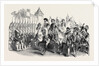 Scene from Pietro Il Grande, at the Royal Italian Opera, the Review at the Battle of Pultava by Anonymous