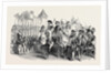 Scene from Pietro Il Grande, at the Royal Italian Opera, the Review at the Battle of Pultava by Anonymous