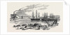 Arrival of the John Bowes Screw Steamer in the Collier Dock of the East and West India Dock Railway, 1852 by Anonymous