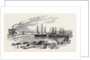 Arrival of the John Bowes Screw Steamer in the Collier Dock of the East and West India Dock Railway, 1852 by Anonymous