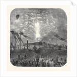 Fireworks in the Place De La Concorde, 1852 by Anonymous