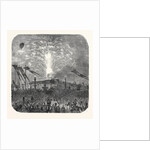 Fireworks in the Place De La Concorde, 1852 by Anonymous