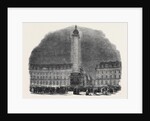 The Column in the Place Vendome, Illuminated, 1852 by Anonymous