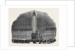 The Column in the Place Vendome, Illuminated, 1852 by Anonymous