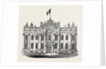 The King's Palace, at Antwerp, Formerly the Hotel De La Place De Meir, 1852 by Anonymous
