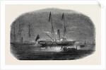 Her Majesty's Visit to Belgium: The King of the Belgians Leaving the Royal Yacht, 1852 by Anonymous
