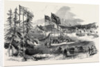 Commencement of the St. Andrew's and Quebec Railway, 1852 by Anonymous